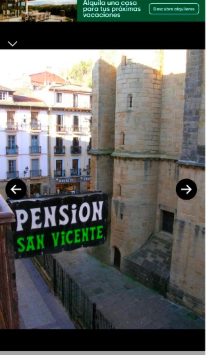 Pension San Vicente San Sebastián Eksteriør billede